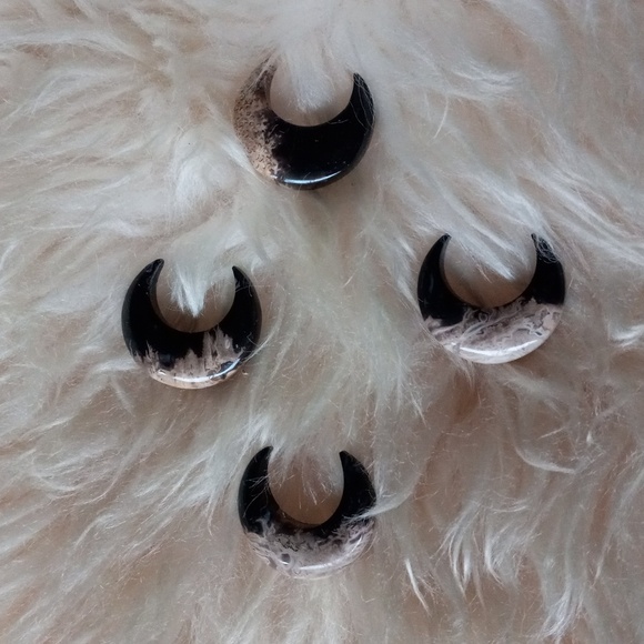 Petrified Wood Moons - Picture 2 of 6